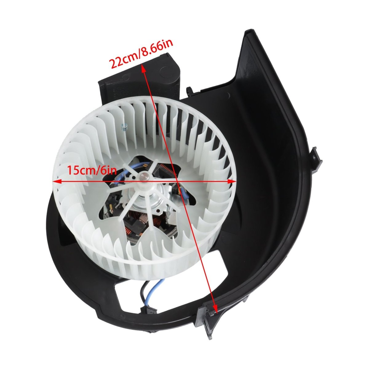 Hvac Blower Motor Fan Assembly Replacement For F15 X5 2014 2016-2018 F16 X6 2015-2019