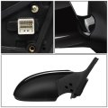 Auto Dynasty Ki1321185 Factory Style Passenger Right Side Mirror Power Folding Adjust Heated Glass Turn Signal Compatible With