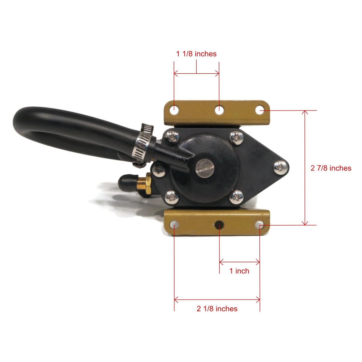 The Rop Shop Vro Conversion Fuel Pump Assembly For Johnson Evinrude Omc Brp