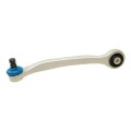Front Control Arm And Ball Joint For 2003 Audi S8 Silver Aluminum With Grooved Stud Rubber Bushing Pre Greased Alx Pau Me 