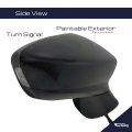 Spieg Passenger Side Mirror Replacement For Mazda 6 2014-2016 Manual Fold Heated Turn Signal Light Blind Spot Monitoring