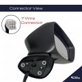 Spieg Passenger Side Mirror Replacement For Mazda 6 2014-2016 Manual Fold Heated Turn Signal Light Blind Spot Monitoring