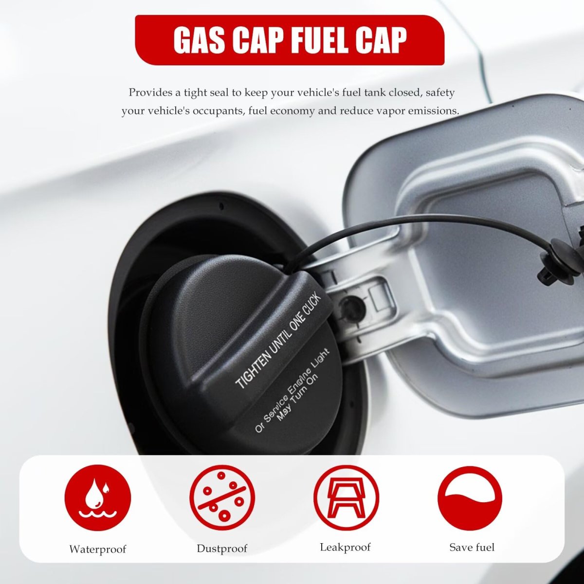 Gt360 Gas Cap Fuel For Chevy Gmc Cadillac Silverado Sierra 1500 2500 3500 4500 Suburban Tahoe Yukon Escalade Esv 2012 2021