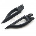 Xkh- Blade Foot Peg Compatible With Suzuki 99-14 Gsx 1300r Hayabusa 2008-2009 Gsx1300r B-king Black B074t6h98k