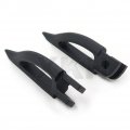 Xkh- Blade Foot Peg Compatible With Suzuki 99-14 Gsx 1300r Hayabusa 2008-2009 Gsx1300r B-king Black B074t6h98k