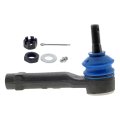 Tie Rod End For 1999 2005 Pontiac Montana Sintered Metal Bearing Threaded Stud Castle Nut And Cotter Pin Included Greaseable 
