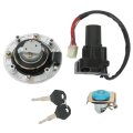 Motorcycle Ignition Switch With Fuel Gas Cap Seat Lock Key Replacement For Suzuki Gsx1300 Gsx1300r 2004-2016 
