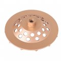 Waltyotur 7 Inch Diamond Cup Grinding Wheel 12-segments Heavy Duty Turbo Row Disc Segments 5 8-11 Arbor For Angle Grinder