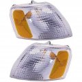 1998-2001 Volkswagen Passat Pair Driver And Passenger Side Turn Signal Side Marker Light W Bulbs Dot Vw2530105 Vw2531105 