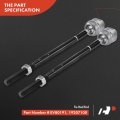 A-premium 8pcs Front Suspension Kit Upper Lower Ball Joint Inner Tie Rod End Sway Bar Links Compatible With Chevrolet Express