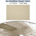 X Autohaux Breathable Mesh Fabric 36 Length 48 Width Foam Backed For Car Truck Rv Suv Interior Trim Protect Aging Broken Faded