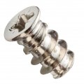 Centerline 5mm X 10mm Flat Head Pozi Drive Euro Screws Nickel 100-pack 