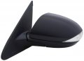 Fit System Driver Side Mirror For Mazda 3 W Turn Signal Black Ptm Cover O Bsds Foldaway Heated Power 