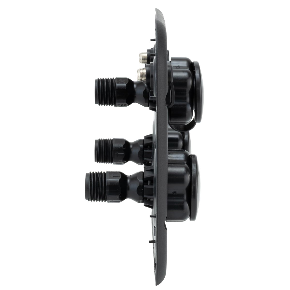Titus T1 Rv Water Fill Panel With Dual Coax City Tank And Flush Rp-titus Black 6 75 In X 5