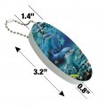 Graphics More Coral Reef Diving Dolphin Pals Floating Keychain Oval Foam Fishing Boat Buoy Key Float
