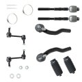 8pcs Front Sway Bar Link Tie Rod Kit For Mkx 2007 2015 And Edge 2014 Replacement K750159 Ev800576 Es800473 Es800474 