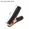 Uxcell Battery Test Clips 80 Amp Insulated Clamp For Automotive Car Black Red 2pcs