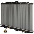 Aluminum Radiator Complete For 2004-2008 Base Sedan 4-door Acura 