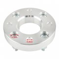 Labwork 4pcs Golf Cart Wheel Spacers 1 Inch 401 6mm Hub Bore 62mm Thread Size 1 2x20 Silver Replacement For Carts And Atvs