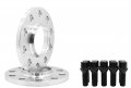 2 Pc Billet Aluminum 5x130 Mm Hub Centric Wheel Spacers 10 Thick 71 5 H B Black Conical Lug Bolts For Porsche Vehicles 