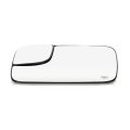 Heated Mirror Glass Driver Side For Dodge Ram 2500 3500 2003 2004 Flat Replacement With Backing Plate Towing Package 5086219aa 