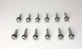12 Ea 2007 To 2017 Wrangler Jk Stainless Steel Windshield Frame Torx Screws 