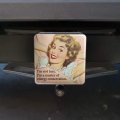 I M Not Lazy Master Of Energy Conservation Funny Humor Tow Trailer Hitch Cover Plug Insert
