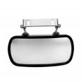 Fortpro 4a X 8a Stainless Steel Over Door Convex Mirror F245659 