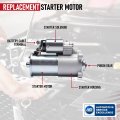Replacement Starter Motor Compatible With Ford Lincoln Vehicles Expedition F-150 F- 250 F-350 F-450 Super Duty F53 Navigator