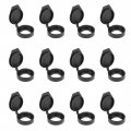 Uxcell Plastic Dust Cover Waterproof Caps Fit For 22mm Dia Cam Lock 12pcs