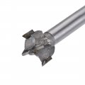 Uxcell Forstner Wood Boring Drill Bits 16mm 17mm Dia Hole Saw Carbide Alloy Steel Tip Round Shank Cutting For Hinge Plywood