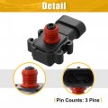 X Autohaux Manifold Absolute Pressure Sensor Map 16249939 For Chevrolet Silverado 1500 Tahoe S10 Gmc Envoy Cadillac Srx Buick