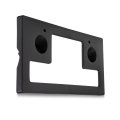 Front License Plate Bracket For 2004 Nissan Pathfinder Armada Replacement Ni1068148 And 962107s000 Black Plastic Standard Style