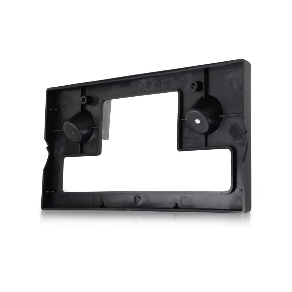 Front License Plate Bracket For 2004 Nissan Pathfinder Armada Replacement Ni1068148 And 962107s000 Black Plastic Standard Style