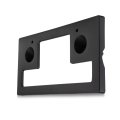 Front License Plate Bracket For 2004 Nissan Pathfinder Armada Replacement Ni1068148 And 962107s000 Black Plastic Standard Style