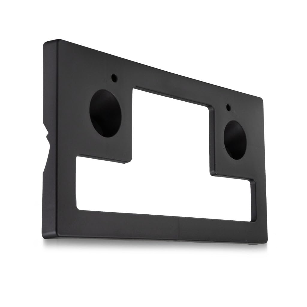 Front License Plate Bracket For 2004 Nissan Pathfinder Armada Replacement Ni1068148 And 962107s000 Black Plastic Standard Style