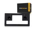 Front License Plate Bracket For 2004 Nissan Pathfinder Armada Replacement Ni1068148 And 962107s000 Black Plastic Standard Style