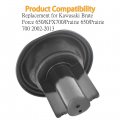Wflnhb Vacuum Membrane Diaphragm Carburetor Replacement For Kawasaki Brute Force 650 Kvf650 Kfx 700