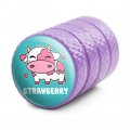 Cute Kawaii Strawberry Milk Cow Tire Rim Wheel Aluminum Valve Stem Caps