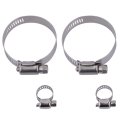 8-10mm 27-51mm Oil Radiator Hose Clamps Replacement Fit Universal 4pcs 