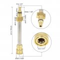 X Autohaux 6 18 Car Pressure Washer Gun Lance Adapter Spray Nozzle Replacement For Lavor