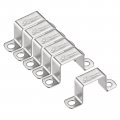 Uxcell U Shaped Connector Bracket 32 X 37mm 304 Stainless Steel For Door Closed Bar Holder Strut Channel 6pcs