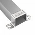 Uxcell U Shaped Connector Bracket 32 X 37mm 304 Stainless Steel For Door Closed Bar Holder Strut Channel 6pcs