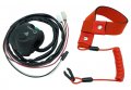 M Mati Handlebar Start Stop Kill Switch Box Aassy Safety Lanyard For Yamaha Waverunner Xl1200 Xa1200 Xlt1200 F0d-68310-01-00