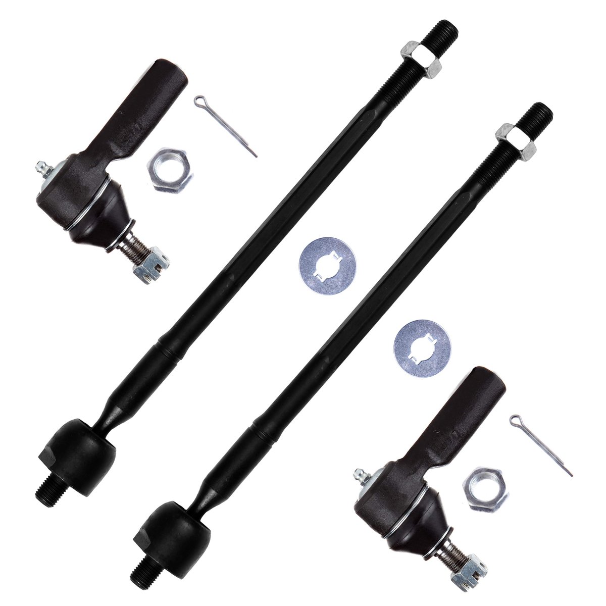 Front Inner And Outer Tie Rod End Kit For Lexus Rx300 1999 2003 4 Piece Set Es3306 Ev447 Steering Suspension