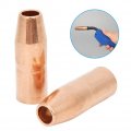 2pcs 169-724 Mig Welding Nozzles 1 2 Recessed Tip Fit For Miller M25 M40 Hobart Gun