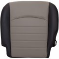 The Seat Shop Driver Bottom Replacement Vinyl Cover Two Tone For 2009-2012 Dodge Ram St Work Truck 1500 And 2010-2012 2500 3500 