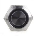 Werfamily Angel Eye Yellow Led 22mm Stainless Steel Round Metal Momentary Type Push Button Switch 1no 1nc