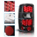 Amerilite Black Led Replacement Brake Tail Lights Set For Chevy Tahoe Suburban Gmc Yukon Passenger And Driver Side