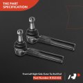 A-premium Set Of 6 Front Sway Bar Link Inner Outer Tie Rod End Compatible With Chevy Uplander 05-06 Buick Terraza Rendezvous